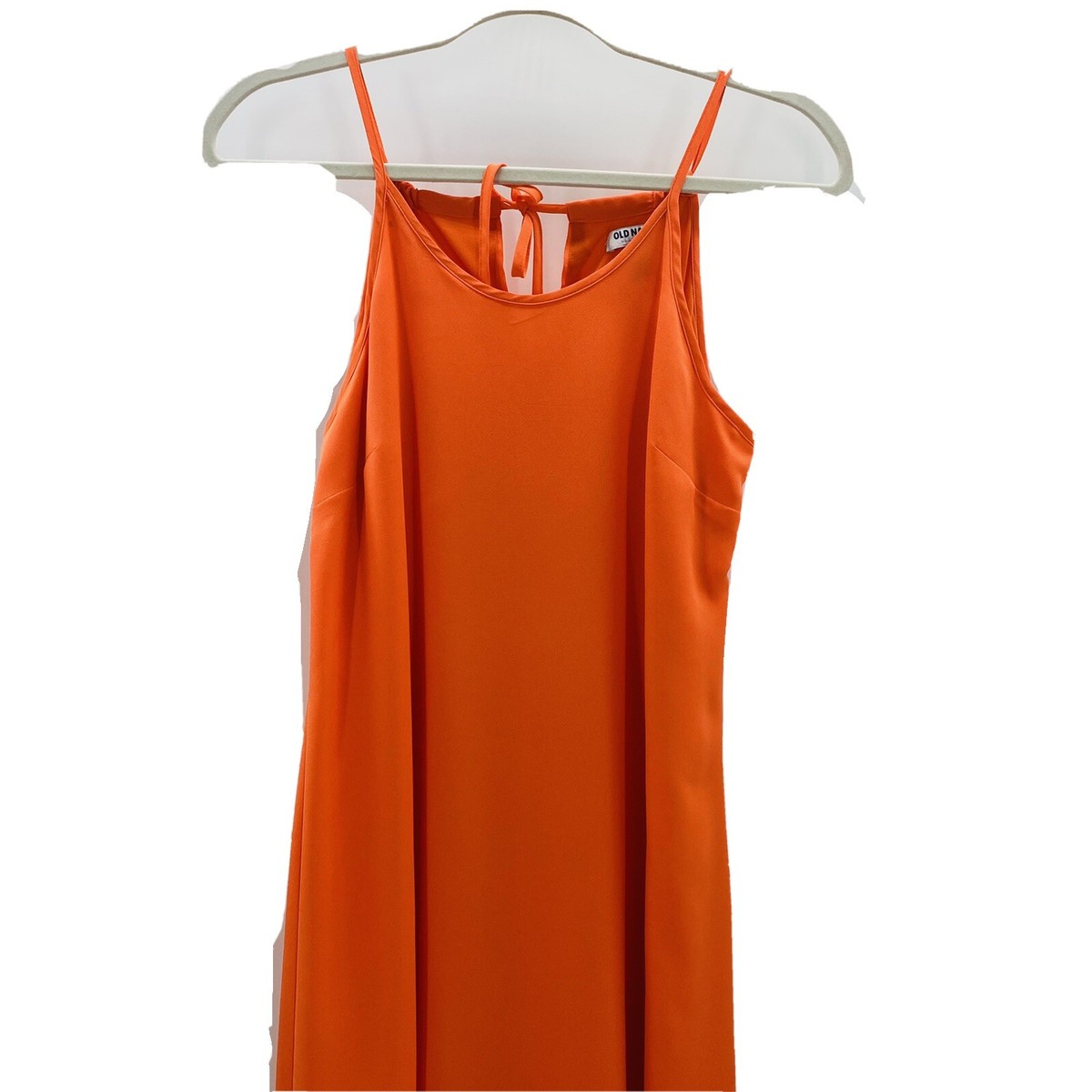 Old Navy women's small Orange dress spaghetti strap Size S/P Old Navy women's small Orange dress spaghetti strap Size S/P