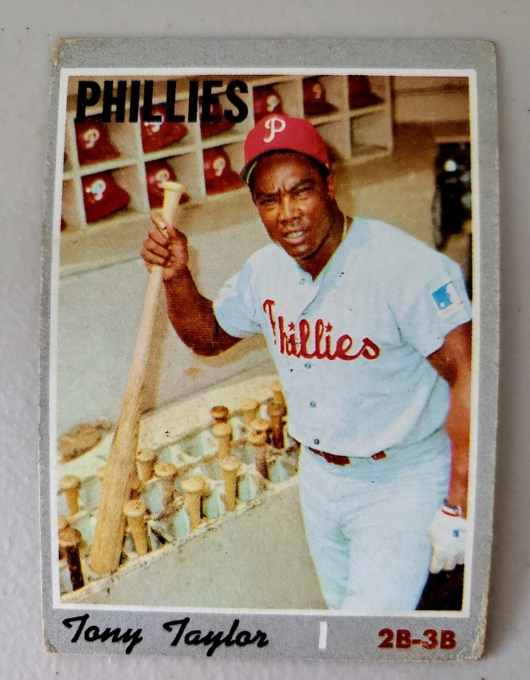 批量 9 张 1970 年 Topps 费城费城老式卡,Jim Bunning,L. Hisle — 第 3/4 张图片