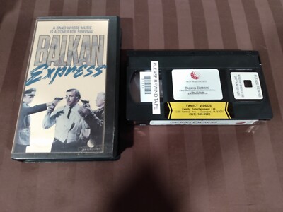 Balkan Express VHS RARE FREE SHIPPING