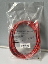MONOPRICE Cat-6 Cable 14 ft Patch Cord, Booted, Red
