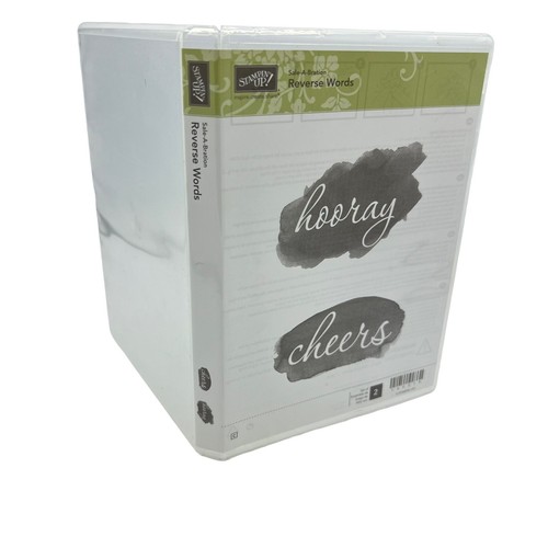 HOORAY CHEERS REVERSE WORDS Stampin' Up! Stempelset - Retired Sale - A-Bration - Bild 5 von 11