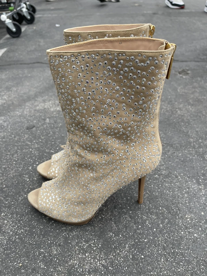 Tacones HERVE LEGER pedrería para mujer talla 40,5 Foto 2 de 4