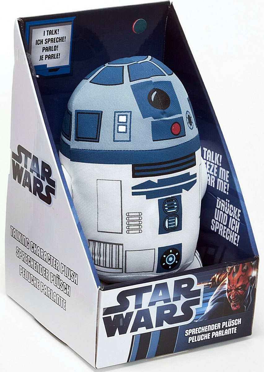 STAR WARS R2-D2 talking plush toy plüsch 23cm