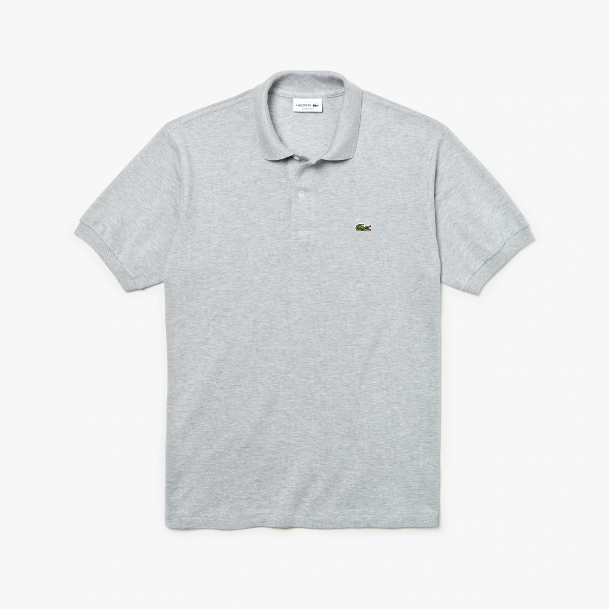 Men Lacoste Polo Shirt Marl Knit Soft Cotton Polo T Shirt