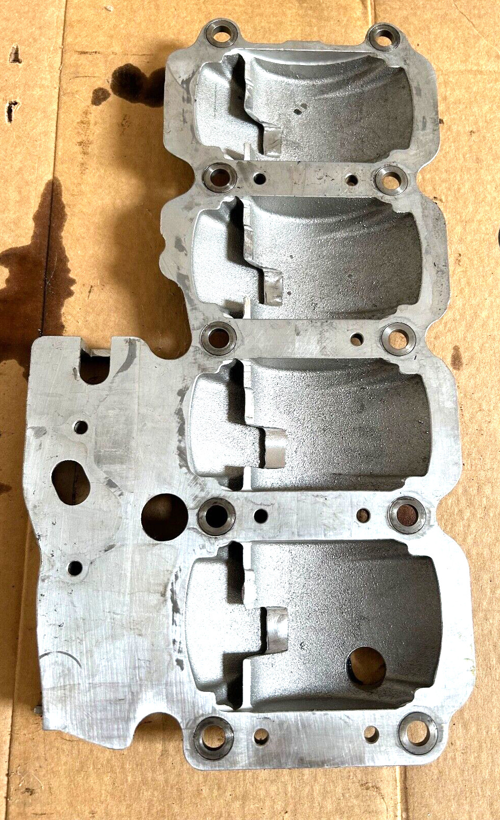 2008 AUDI R8 4.2L BYH ENGINE CRANKSHAFT OIL PAN BAFFLE WINDAGE TRAY 079115289M