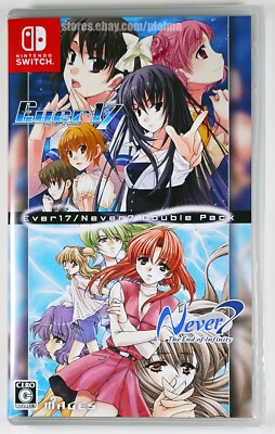 EVER 17 / NEVER 7 Double Pack NINTENDO SWITCH Game JAPAN RELEASE, ships from USA