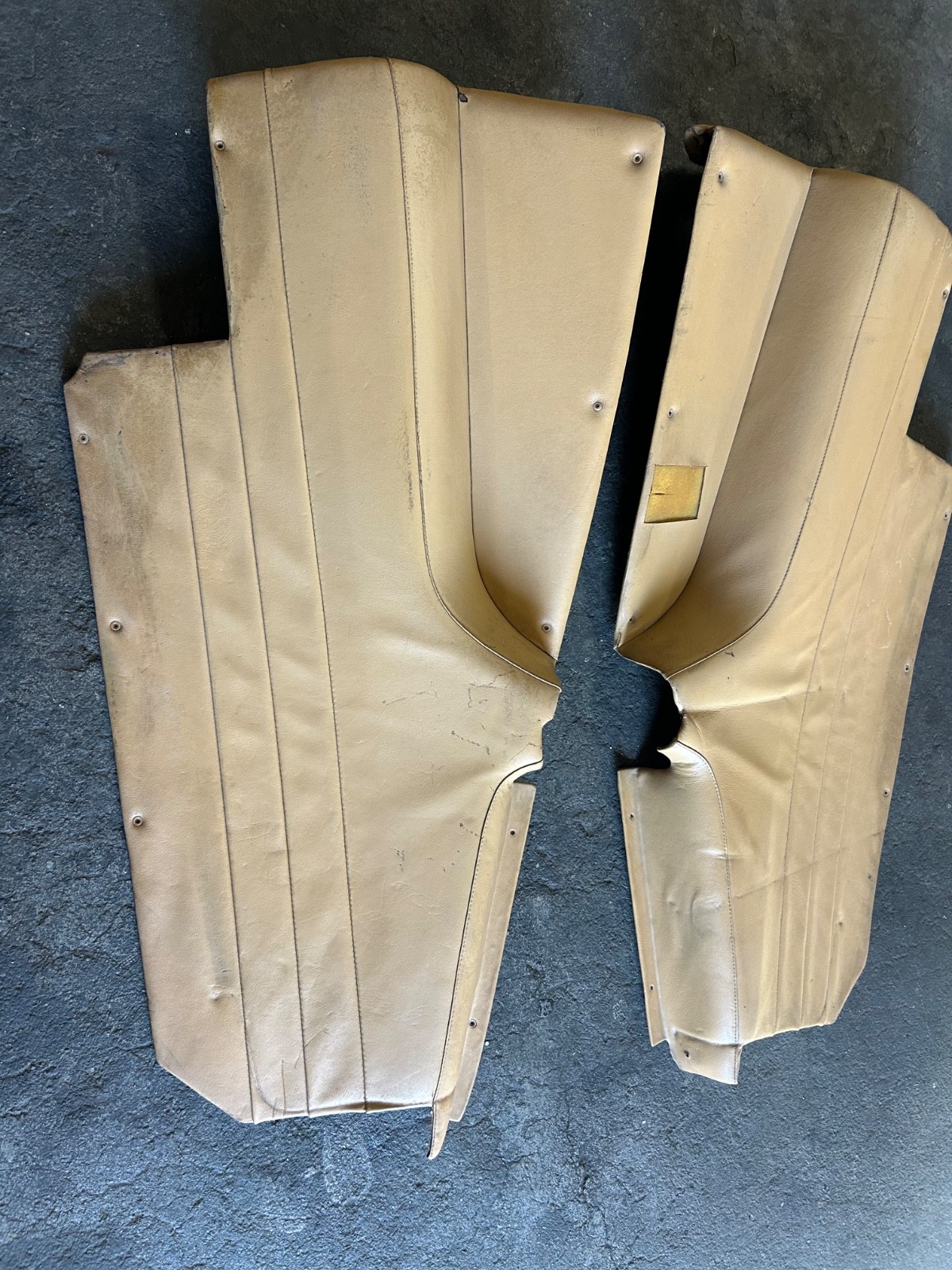 maserati ghibli 1970 side interior panel pair