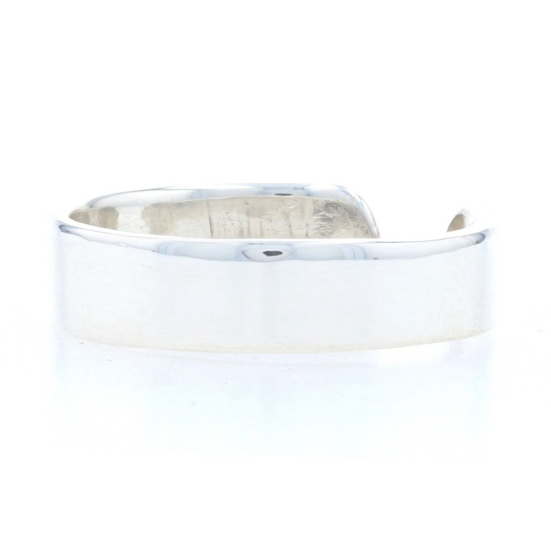 Sterling Silver Stackable Band - 925 Adjustable T… - image 2