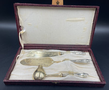 SET SERVIZIO POSATE TAGLIO PORTATE DOLCI TORTA coltello paletta mestolo salsa