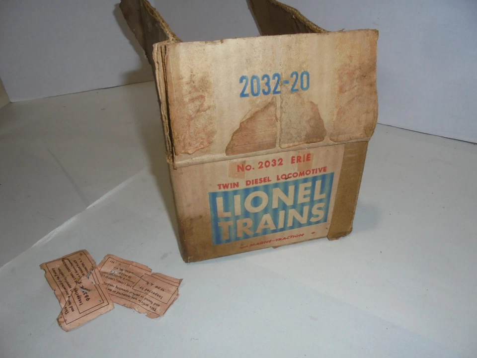 LIONEL 2032 ERIE ALCO MASTER BOX VINTAGE POST WAR - Image 3 of 4