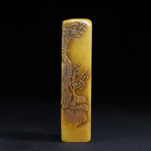 Chinese Natural Shoushan Stone Hand-carved Exquisite Figure Seals 8169 - Picture 4 of 10