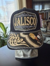 Gorra Cachucha Gorra Charra Artesanal Vaquera Jalisco Western Trucker México