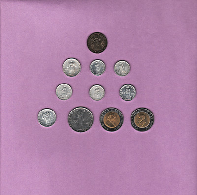 Vatican City - '' Pope Coins ''- Lot - World/Foreign/Europe