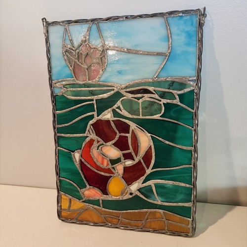 Buntglasscheibe Fische Ozean - Bild 15 von 15