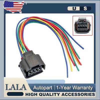 Fit Hyundai Elantra 11-15 LED Halogen Headlight Harness Connector Wiring Plug