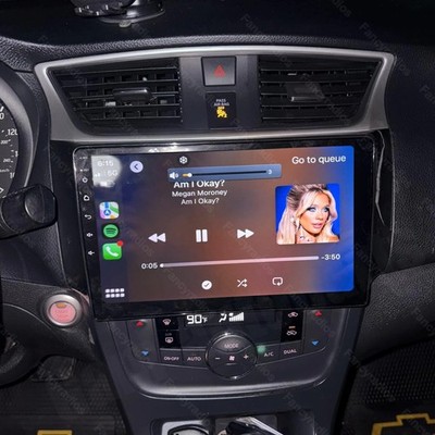 Android 15 Car Stereo Radio GPS WIFI CarPlay For Nissan Sentra Sylphy 2012-2018