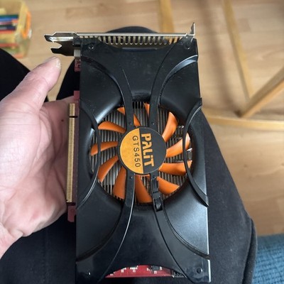 Grafikkarte Palit GeForce GTS 450 , 1 GB GDDR5 , DVI , HDMI , VGA PCI-E