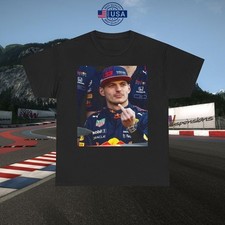 Max Verstappen Middle Finger Meme Unisex T-Shirt - Perfect Gift For Formula 1 Ra