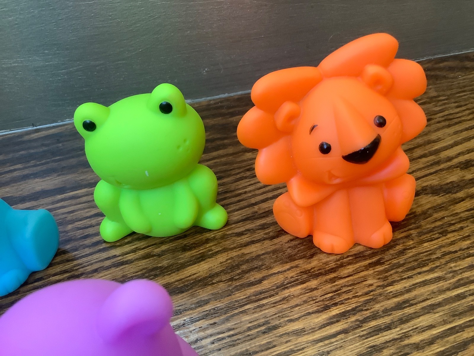 Infantino Rubber Animal Bath Tub Toys - (Mixed Lot of 8)