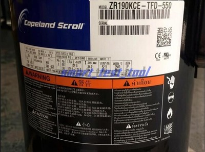 1PC Compressor New ZR190KCE-TFD-550