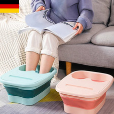 Faltbare Fußbadewanne Fußmassage Fußmassagegerät Fußbad Spa Pediküre