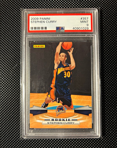Panini 2009-10 Stephen Curry #357 RC Rookie PSA Graded Warriors NBA Card