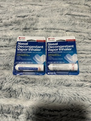 2 PC  Vapor Inhaler Nasal Decongestant 0.007 oz each CVS Health