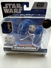 Star Wars Micro Galaxy Squadron Cloud Car  Concept  Chase 1 of 5000 Gold  0216