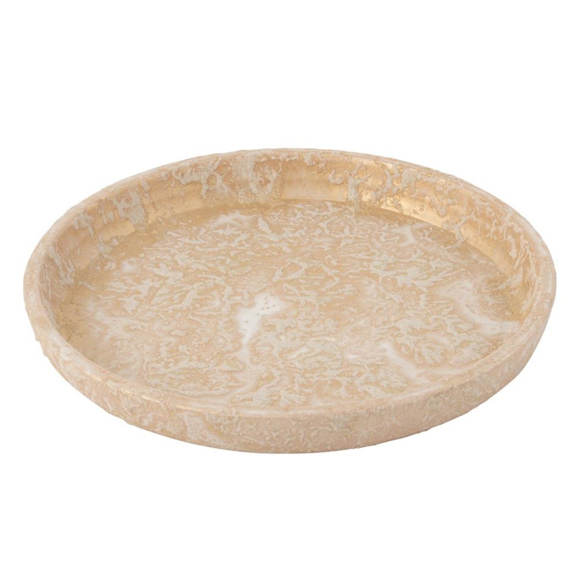 Grand plateau deco de luxe Amphore 40cm en terre cuite artisanale