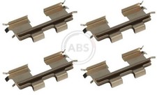 Zubehörsatz Scheibenbremsbelag A.B.S. 1667Q für SSANGYONG HYUNDAI KIA OPIRUS FÉ