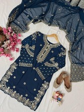 Designer Indian Pakistani Salwar Kameez Bollywood Dress Party Wear Suit wedding