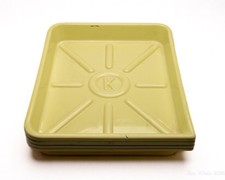 Set of 4 Vintage Kalt Developing Trays for up to 11 X 14 papers