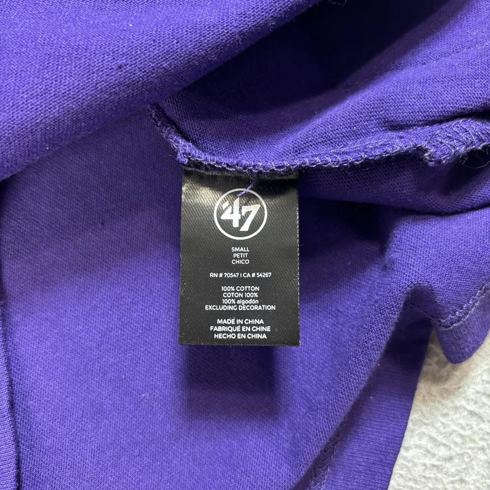 Camiseta Utah Jazz Mujer Pequeña Púrpura NBA Baloncesto Manga 3/4 Juego Nod Camiseta Retro Foto 4 de 4