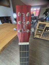 Tanglewood Guitar Crossroads Series TWCR O TR Full Size Acoustic, Red Finish
