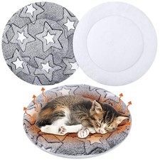 2 Pack Self Warming Cat Pad Self Heating Pad Bed Reversible Machine Washable