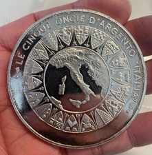 NL* ITALIA LE 5 ONCE ARGENTO D'ITALIA Regioni 5 Once argento puro