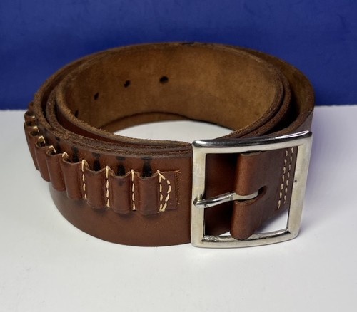 Hunter 122 Leder Munitionsgürtel Herren Größe Large LG braun 25 Schuss - sehr guter Zustand