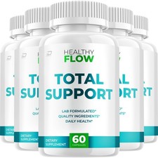 (5 Pack) Healthy Flow Capsules – HealthyFlow Natural Blend for Glycogen Support
