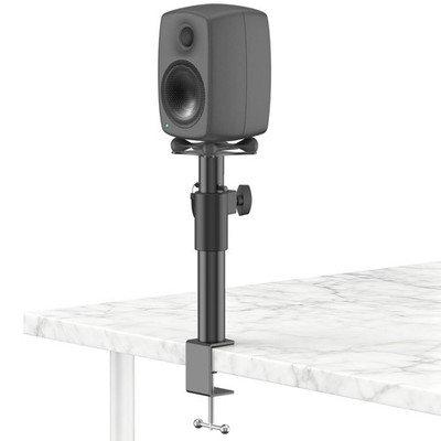 Height Adjustable Clamp-On Desktop Speaker Stands for Genelec G2/8020D/8320A