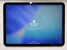 Apple iPad A16 11th Gen A3355 128GB Silver T-Mobile Wi-Fi 5G FAULTY  BAD SCREEN