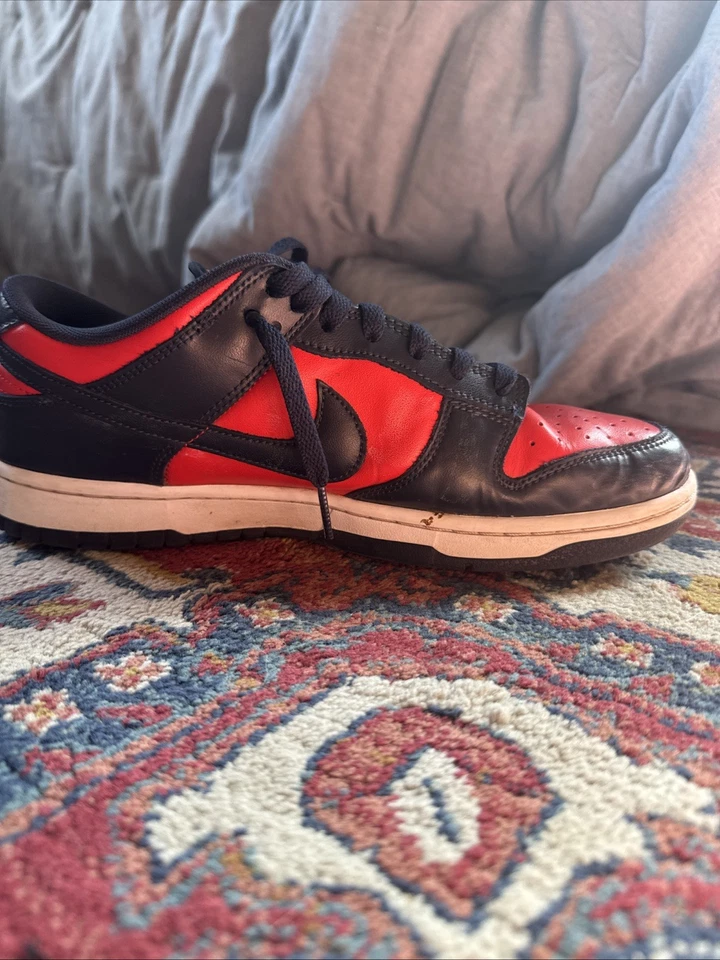 Tênis Nike Dunk Low masculino vermelho/azul tamanho: 9,5 - Imagem 4 de 4