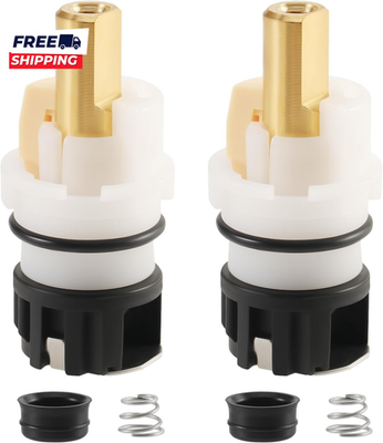 #ad 2 Pack RP25513 Faucet Stem Replacement for Delta Two Handle Faucet Repair Kit P $7.66