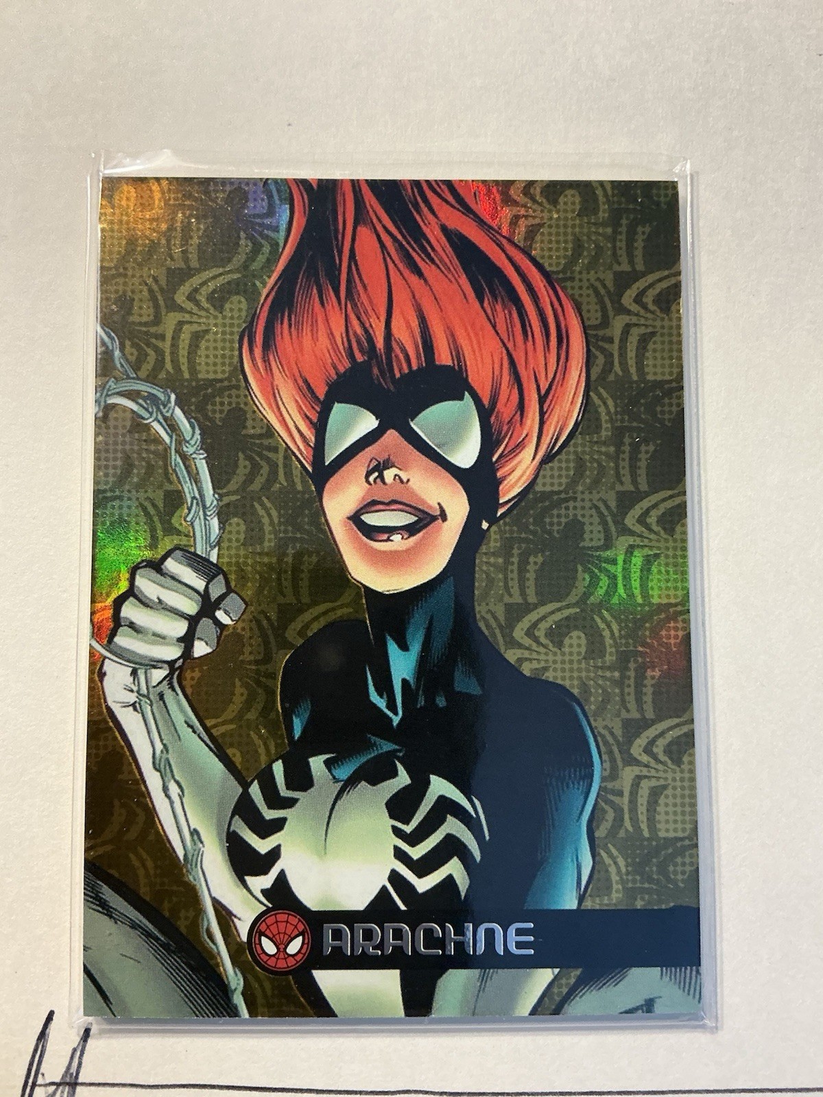2017 Fleer Ultra Spider-Man Trading Royal Foil Cards GC-2 Arachne 65/99