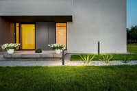 LED Wegeleuchte AußEn Dunkelgrau Aluminium IP54 Schwenkbar H:65 Cm 3000 K Garten