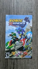 Sonic Riders PS2 PlayStation 2 Instruction Booklet Manual only, Free Shipping