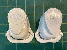 The Paper Studio Corner Paper Punch Craft Press Flourish Fluer De Lis Guide