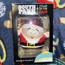South Park Santa Cartman Christmas Ornament Year of The Fan Kurt Adler In Box 