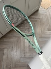 Strung Yonex Percept 97 Olive Green Grip 3