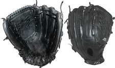 Mizuno GTF 1300 13  Black Leather Softball / Baseball Glove RHT Broken-in Nice 
