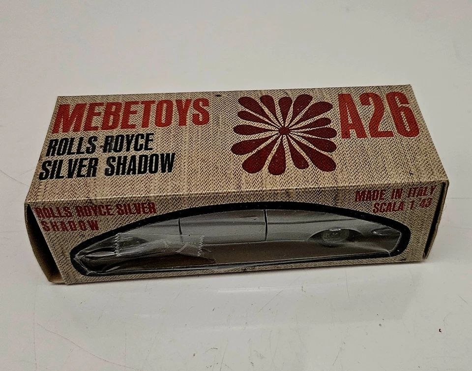 MEBETOYS A26 ROLLS-ROYCE SILVER SHADOW - 1/43 - ORIGINAL MINT BOX - Immagine 3 di 4